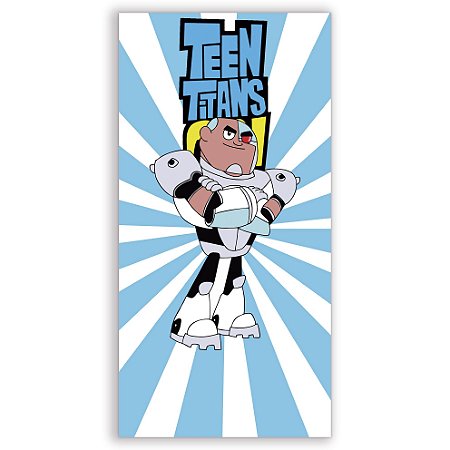 Faixa Lateral - Jovens Titans - Sublimado 3D