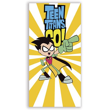 Faixa Lateral - Jovens Titans - Sublimado 3D
