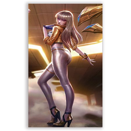 Faixa Lateral - League of Legends - Sublimado 3D