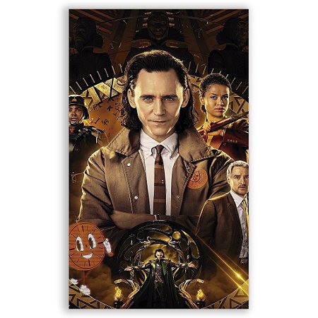 Faixa Lateral - Loki - Sublimado 3D