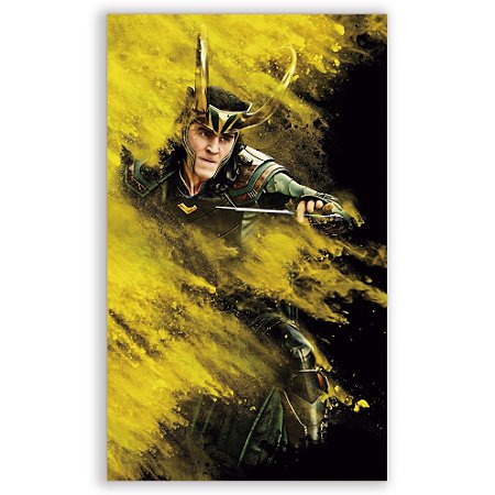 Faixa Lateral - Loki - Sublimado 3D