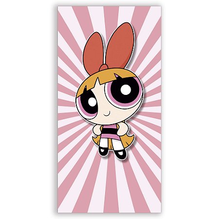 Capa Faixa Lateral Sublimado - Meninas Super Poderosas Florzinha