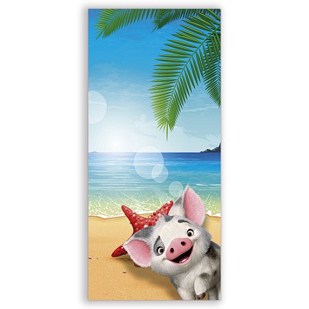 Capa Faixa Lateral Sublimado - Moana