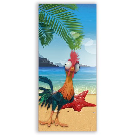 Capa Faixa Lateral Sublimado - Moana