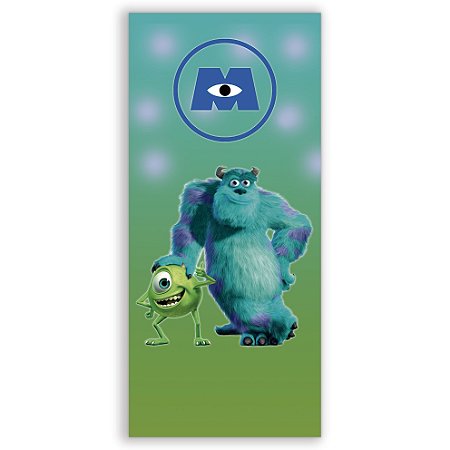 Capa Faixa Lateral Sublimado - Monstros SA