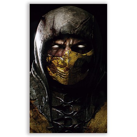 Faixa Lateral - Mortal Kombat - Sublimado 3D