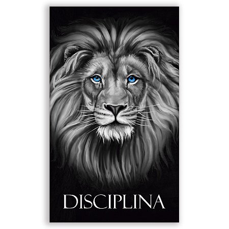 Capa Faixa Lateral Sublimado - Motivacional Leao