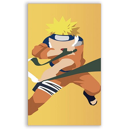 Capa Faixa Lateral Sublimado - Naruto