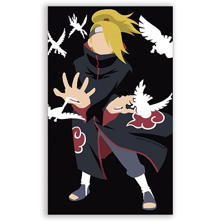 Capa Faixa Lateral Sublimado - Naruto