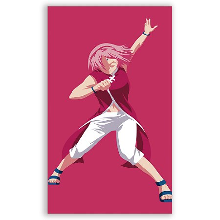 Capa Faixa Lateral Sublimado - Naruto