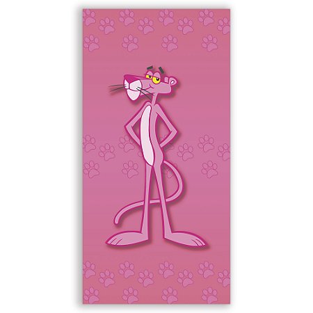 Capa Faixa Lateral Sublimado - Pantera Cor de Rosa