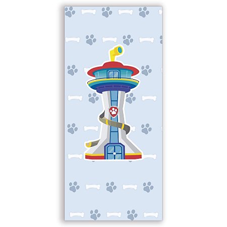 Capa Faixa Lateral Sublimado - Patrulha Canina