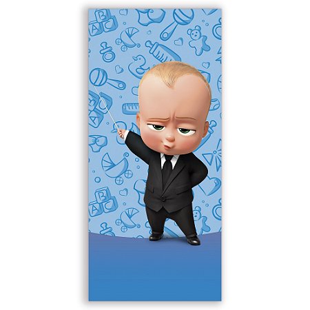 Capa Faixa Lateral Sublimado - Poderoso Chefinho