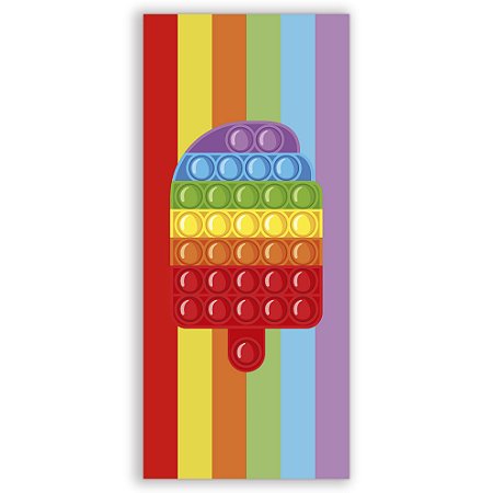 Capa Faixa Lateral Sublimado - Pop It