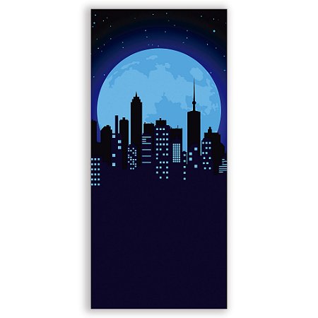 Faixa Lateral - Predios - Sublimado 3D