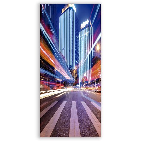 Faixa Lateral - Predios - Sublimado 3D