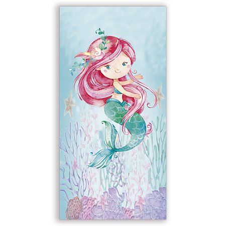 Capa Faixa Lateral Sublimado - Sereia