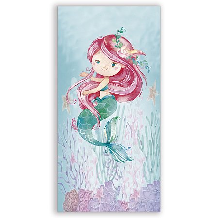 Capa Faixa Lateral Sublimado - Sereia