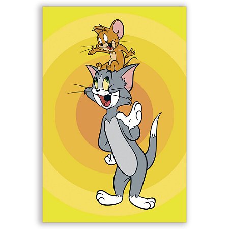Faixa Lateral - Tom e Jerry - Sublimado 3D