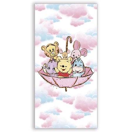 Faixa Lateral - Ursinho Pooh - Sublimado 3D