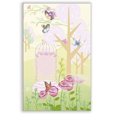 Faixa Lateral - Jardim - Sublimado 3D