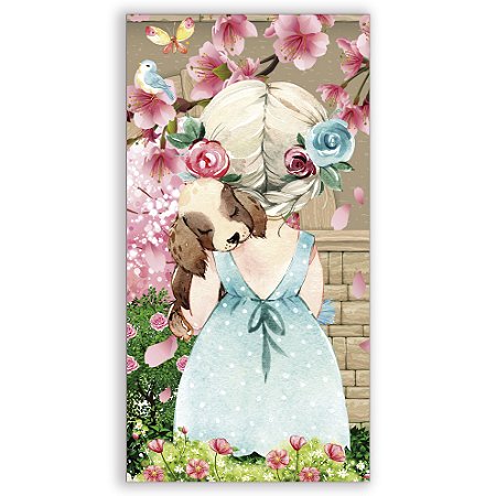 Faixa Lateral - Jardim - Sublimado 3D