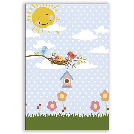 Faixa Lateral - Jardim - Sublimado 3D