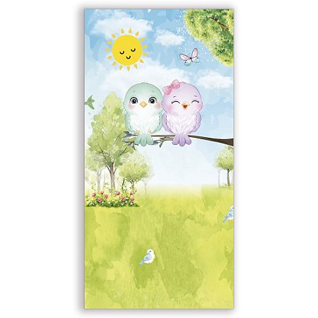 Faixa Lateral - Jardim - Sublimado 3D