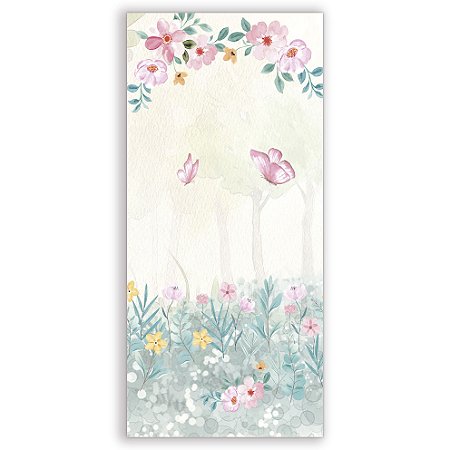 Faixa Lateral - Jardim - Sublimado 3D