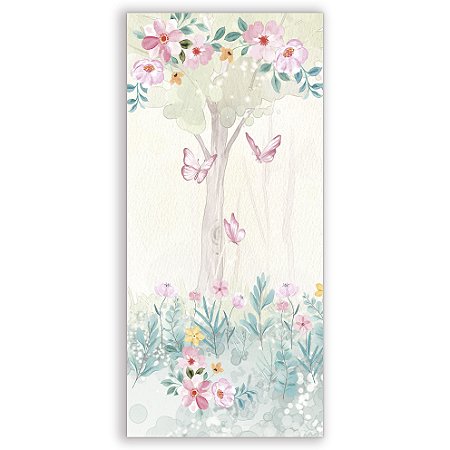 Faixa Lateral - Jardim - Sublimado 3D