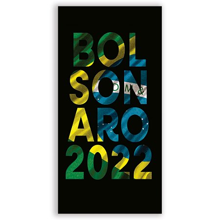 Faixa Lateral - Bolsonaro - Sublimado 3D