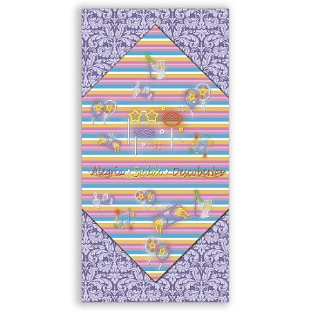 Faixa Lateral - Cha de Cozinha - Sublimado 3D