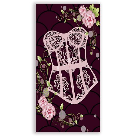 Faixa Lateral - Cha de Cozinha - Sublimado 3D