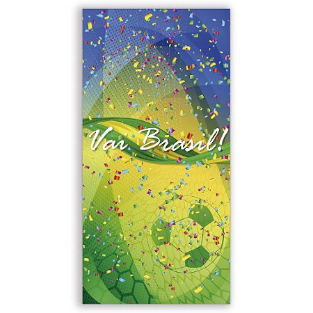 Faixa Lateral - Copa do Mundo Brasil Qatar - Sublimado 3D