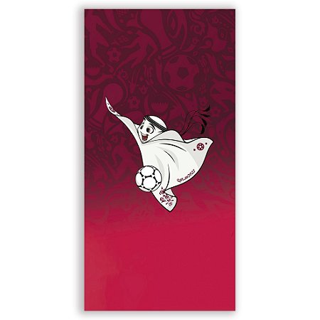 Faixa Lateral - Copa do Mundo Brasil Qatar - Sublimado 3D