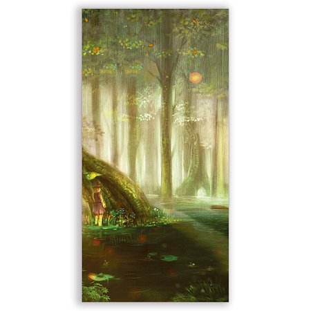 Faixa Lateral - Floresta - Sublimado 3D