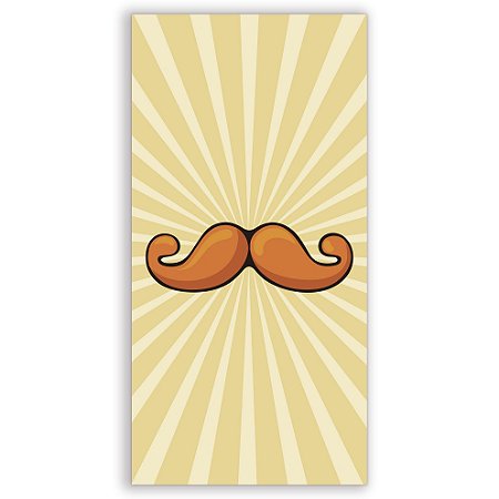 Faixa Lateral - Mundo Bita Bigode Amarelo - Sublimado 3D