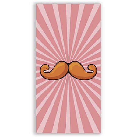 Faixa Lateral - Mundo Bita Bigode Vermelho - Sublimado 3D