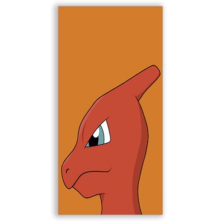 Faixa Lateral - Pokemon Charmander - Sublimado 3D
