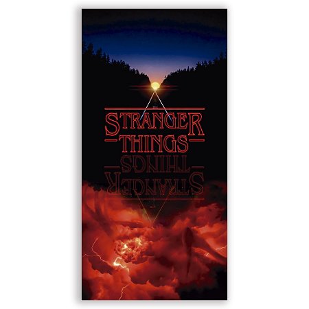 Faixa Lateral - Stranger Things - Sublimado 3D