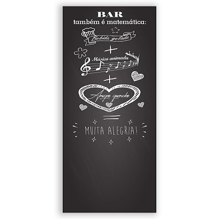 Faixa Lateral - Boteco - Sublimado 3D