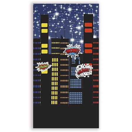 Faixa Lateral - Predios - Sublimado 3D