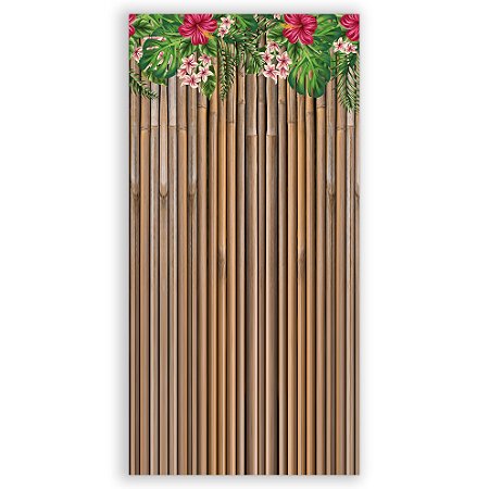 Faixa Lateral - Bambu florido - Sublimado 3D