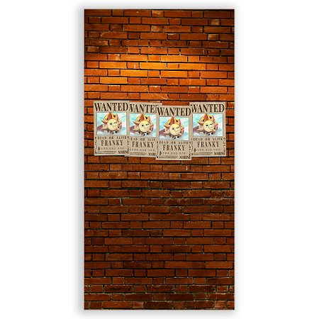 Faixa Lateral - One Piece Franky - Sublimado 3D