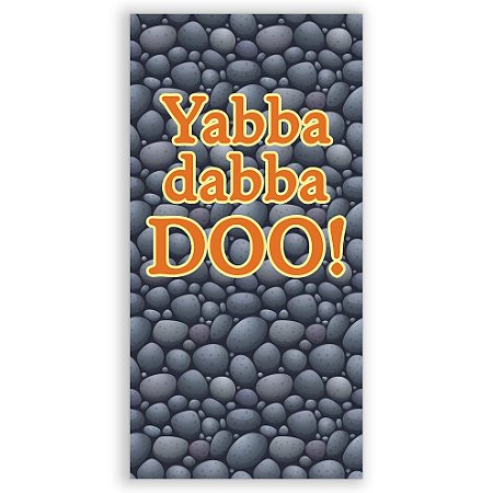 Faixa Lateral - Os Flinstones - Sublimado 3D