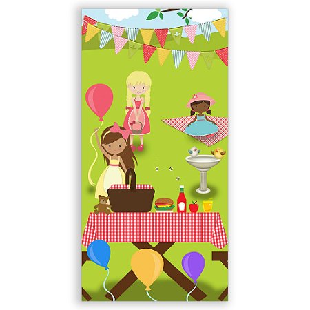 Faixa Lateral - Picnic - Sublimado 3D