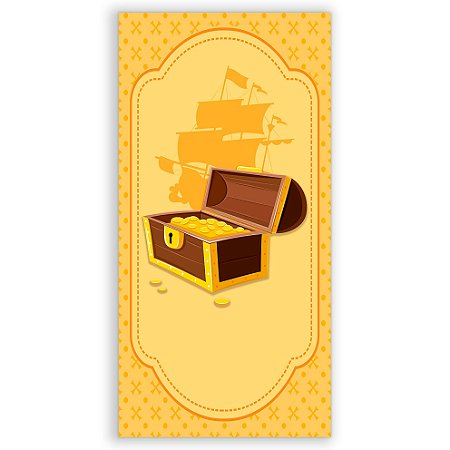 Faixa Lateral - Pirata - Sublimado 3D