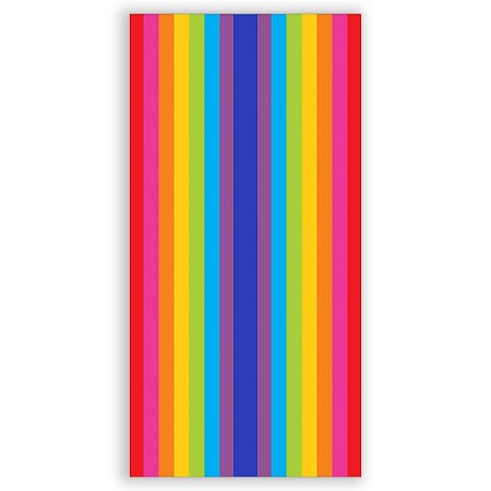 Faixa Lateral - Arco iris - Sublimado 3D