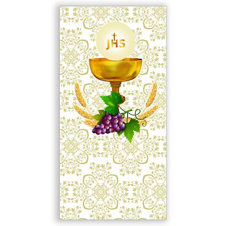 Faixa Lateral - Primeira comunhão - Sublimado 3D