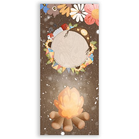 Faixa Lateral - Festa Junina - Sublimado 3D